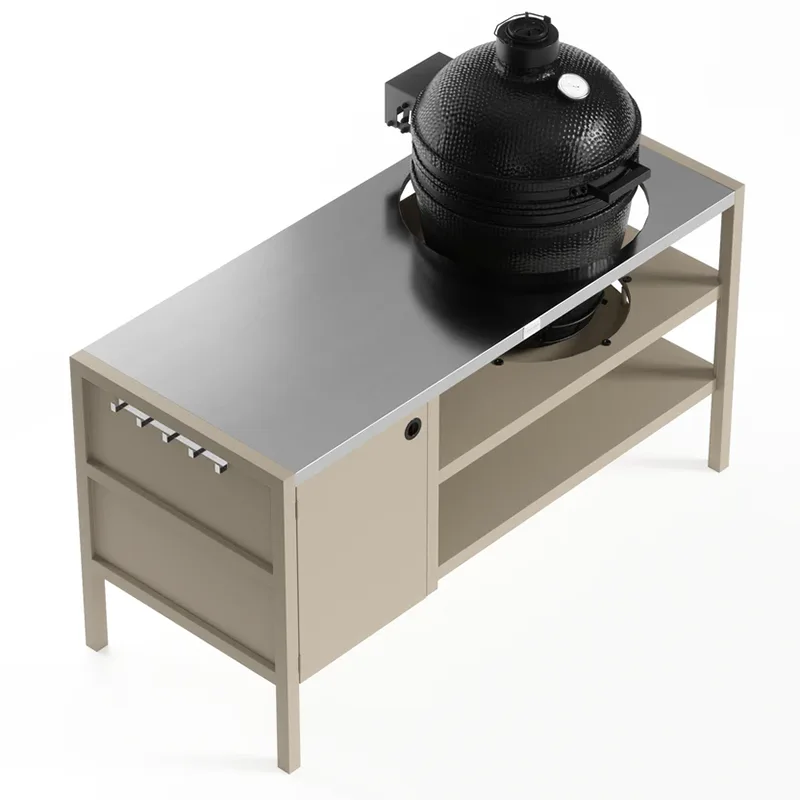 Apa sing Ndadekake Kabinet Luar Ruangan Multifungsi kanthi Oven Nganyarke Latar Belakang Utama?