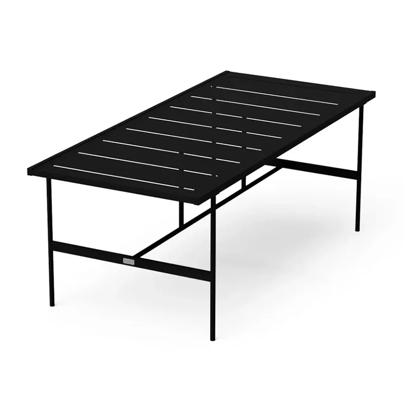 Meja Dining persegi panjang ruangan